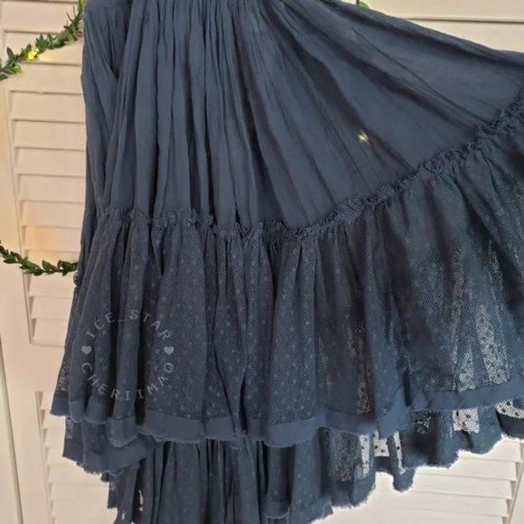 Free People !!RARE!! 100 Degrees Mini Dress Endless Summer - Picture 4 of 7